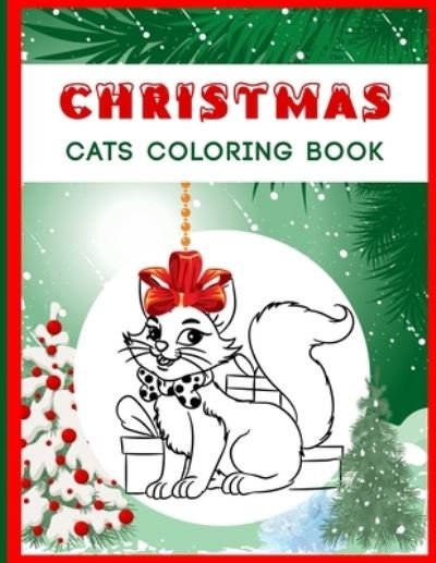 Cover for Minti Press · Christmas Cats Coloring Book (Paperback Book) (2020)