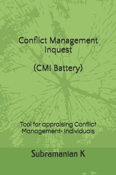 Cover for Subramanian K · Conflict Management Inquest (CMI Battery) (Paperback Book) (2020)