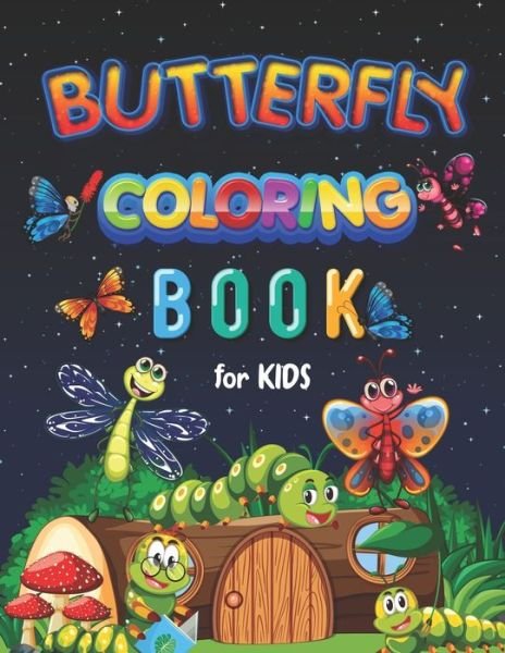 Butterfly Coloring Book for Kids - Xpert Coloring - Bøker - Independently Published - 9798667670124 - 19. juli 2020