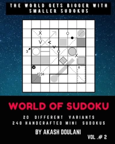 Cover for Akash Doulani · World of Sudoku: Vol. # 2 - World of Sudoku (Paperback Book) (2020)