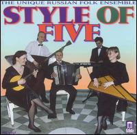 Cover for Unique Russian Folk Ensemble · Style of Five (CD) (2000)