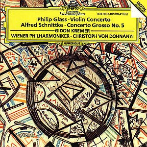Cover for Kremer / Wiener Phil / Von Dohnony · Glass / Vln Cnc (CD) (1993)