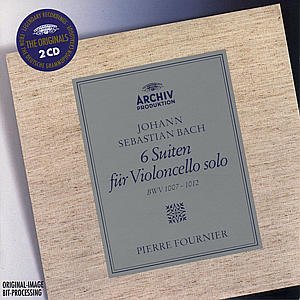 Pierre Fournier · Bach: 6 Suites Pour Violoncelle (CD) (1997)