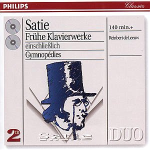 Early Piano Works / 3 Gymnopedies - Satie / De Leeuw - Musiikki - INSTRUMENTAL - 0028946216125 - tiistai 17. maaliskuuta 1998