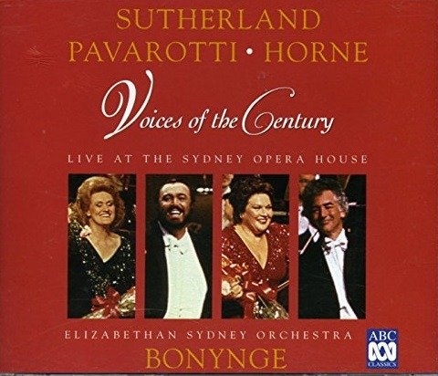 Cover for Joan Sutherland · Voices Of The Century-Liv (CD) (1990)
