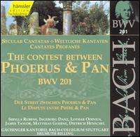 Cover for Bach / Rilling / Bach Ensemble · Secular Cantatas Bwv 201 (CD) (1999)