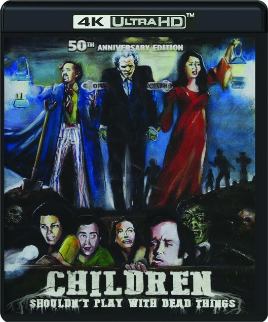 Cover for Uhd · Children Shouldn't Play with Dead Things: 50th Anniversary 4k Uhd Collector's Edition (4K UHD Blu-ray) (2022)