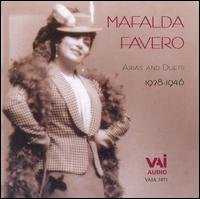 Cover for Mascagni / Leoncavallo / Puccini / Favero / Schipa · Mafalda Favero: Arias &amp; Duets (CD) (1994)