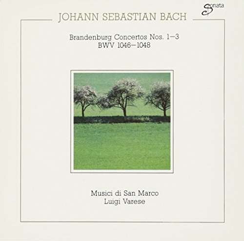 Cover for Bach · Brandenburg Con 1-3 (Luigi Var (CD) (2017)