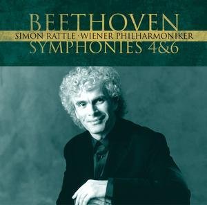 Cover for Simon Rattle / Vienna Philarmonic · Beethoven: Symphonies 4 &amp; 6 (CD) (2006)