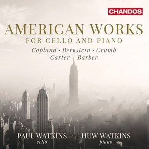 Cover for Paul Watkins · American Works for Cello (CD) (2015)
