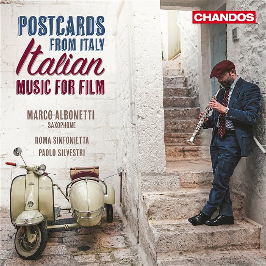 Postcards From Italy - Italian Music For Film - Albonetti / Roma Sinfonietta - Musik - CHANDOS - 0095115229125 - 6. oktober 2023