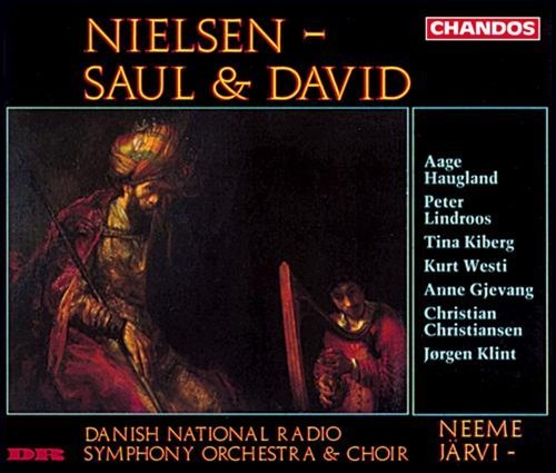 Cover for Danish National Radio Symphony Orchestra / Jarvi, Neeme · Nielsen: Saul &amp; David (CD) (1990)