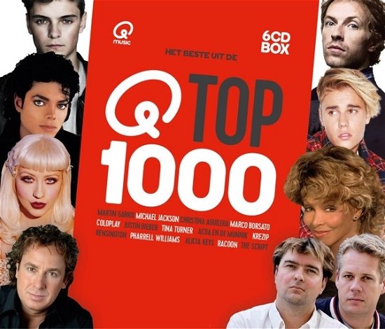 Qmusic Top 1000 - V/A - Musiikki - SONY MUSIC - 0190758015125 - torstai 9. marraskuuta 2017
