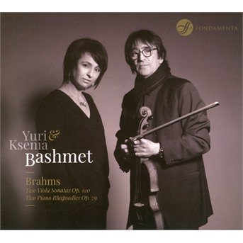 Cover for Yuri Bashmet &amp; Ksenia Bashmet · Brahms By The Bashmets (CD) (2021)