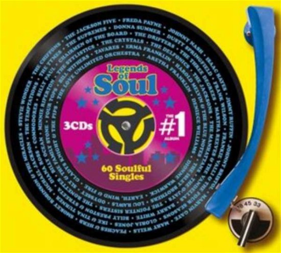 Cover for 1 Album Legends Of Soul · The #1 Legends Of Soul (CD) (2020)