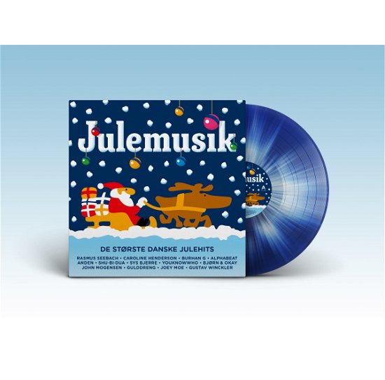 Julemusik 2019 (Blå-hvid Vinyl) -  - Musik -  - 0602508276125 - November 8, 2019