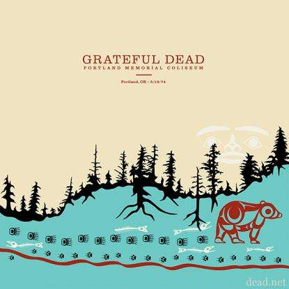 Cover for Grateful Dead · Portland Memorial Coliseum Portland or 5/19/74 (LP) [Remastered edition] (2018)