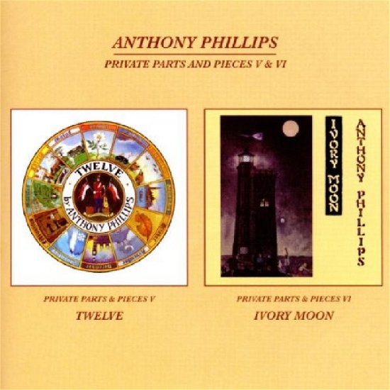 Cover for Anthony Phillips · Private Parts &amp; 5 &amp; 6 (CD) (2010)