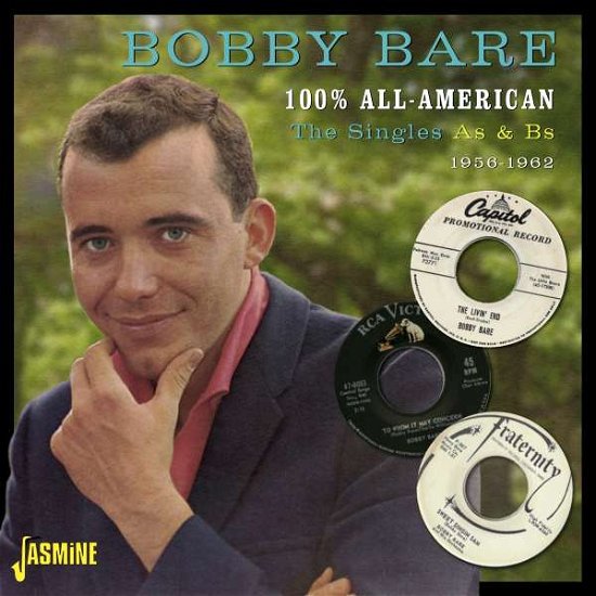 100% All American - The Singles As & Bs 1956-1962 - Bobby Bare - Musiikki - JASMINE RECORDS - 0604988377125 - perjantai 22. huhtikuuta 2022