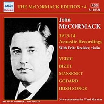 John Mccormack Edition - 4 - Acoustic Victor and Hmv Recordings 1912-14, Vol.2 - Musik - Naxos Historical - 0636943133125 - 21 november 2006