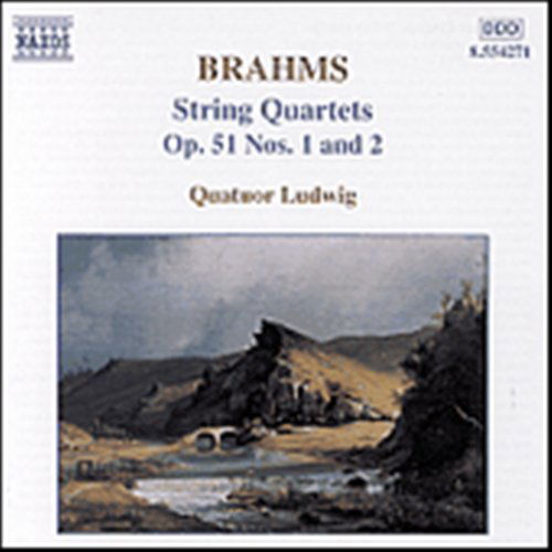 Cover for Brahms / Quatuor Ludwig · String Quartets in C Minor Op 51 #1 (CD) (1999)