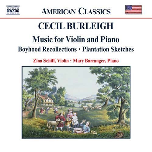 Cover for Burleigh / Schiff / Barranger / Carmel · Music for Violin &amp; Piano (CD) (2002)