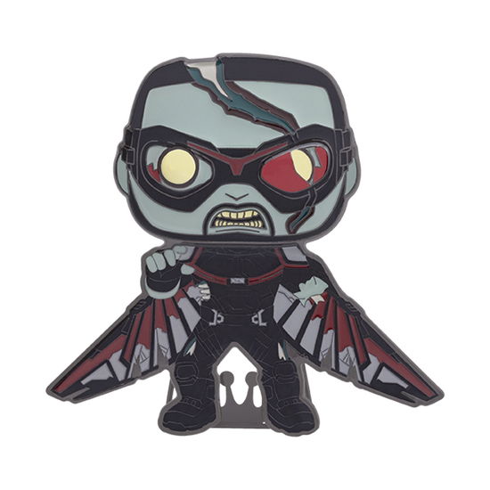 Cover for Funko Pop! Pins: · What If...? POP! Pin Ansteck-Pin Zombie Falcon 10 (Legetøj) (2023)