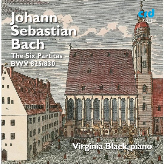 Cover for Bach,j.s. / Black · Six Partitas Bwv 825/830 (CD) (2014)