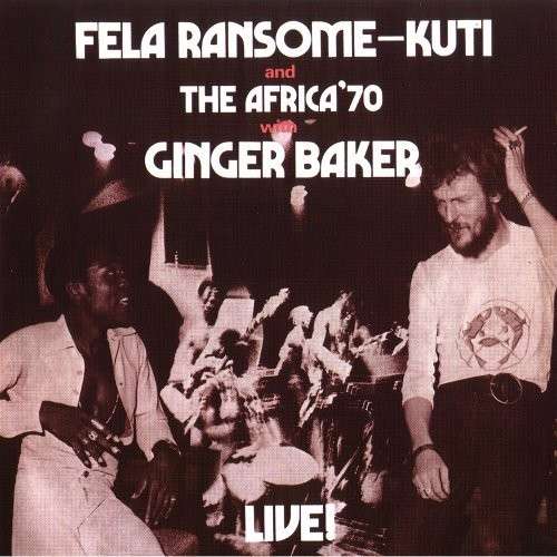 Cover for Fela Kuti · Live With Ginger Baker (CD) (1990)