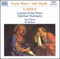 Cover for Ars Nova / Holten · Lassus / Lagrime Di San Petro (CD) (1995)