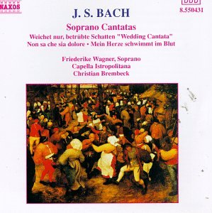 Cover for Bach / Brembeck / Capella Istropolitana · Cantatas 199, 202 &amp; 209 (CD) (1994)