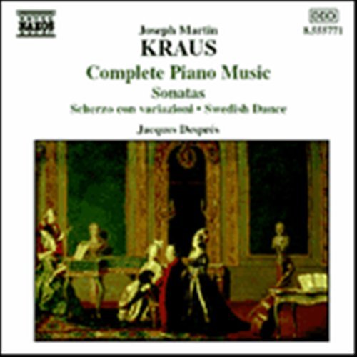 Cover for Kraus / Desprez · Complete Piano Music (CD) (2003)