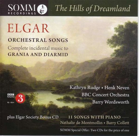 Cover for Various Artists · Elgar / The Hills Of Dreamland (CD) (2018)