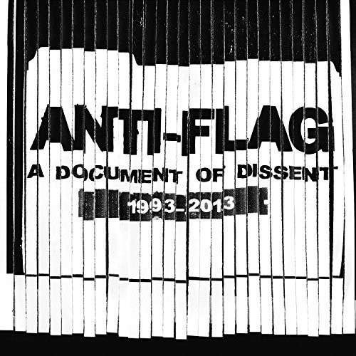 Cover for Anti-flag · A Document of Dissent 1993-2013 (CD) (2014)