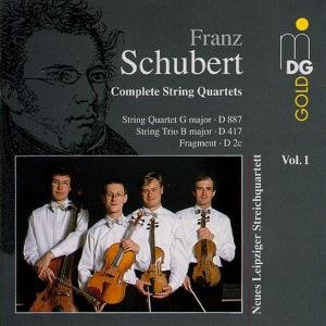 String Quartet / String Trio - Schubert / New Leipzig String Quartet - Musiikki - MDG - 0760623060125 - tiistai 22. elokuuta 1995