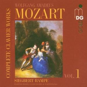 Cover for Mozart / Rampe · Complete Clavier Works 1 (CD) (2005)