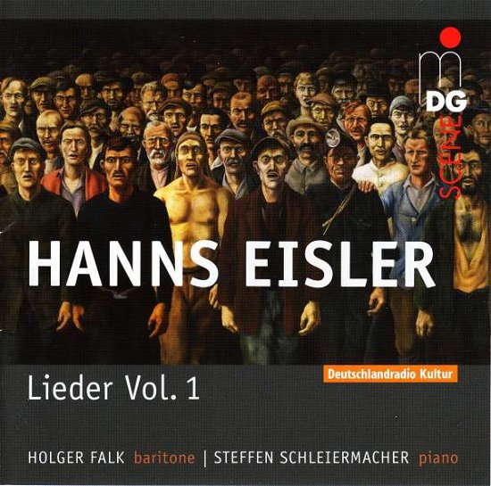 Cover for Holger Falk / Steffen Schleiermacher · Hanns Eisler: Lieder Und Balladen Vol 1 (CD) (2017)