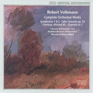 Cover for Volkmann / Albert / Northwest German Philharmonic · Complete Orchestral Works (CD) (1994)