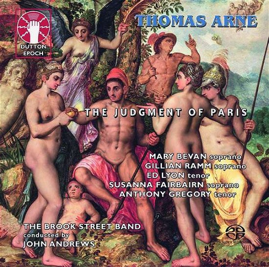 Cover for Thomas Arne · Judgment Of Paris (CD) (2019)