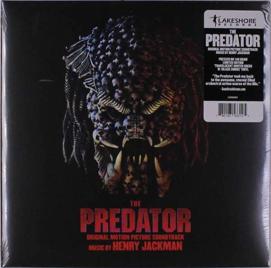 Cover for Henry Jackman · The Predator (Original Motion Picture Soundtrack) - 2 X LP - Transparent Hunte (LP) [Standard edition] (2019)