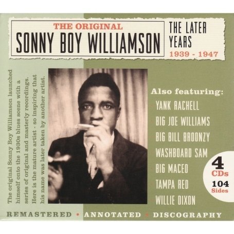 Original - Later Years 39-47 - Sonny Boy Williamson - Musikk - JSP - 0788065710125 - 15. desember 2008