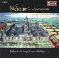 Cover for Soler / Parsons / Rasumovsky String Quartet · Six Organ Quintets (CD) (2004)