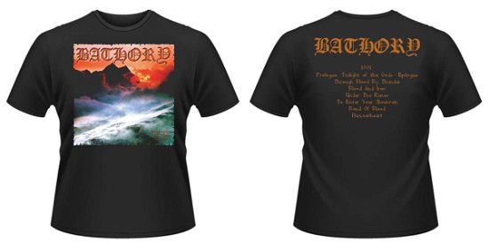 Cover for Bathory · Twilight of the Gods (T-shirt) [size L] [Black edition] (2009)