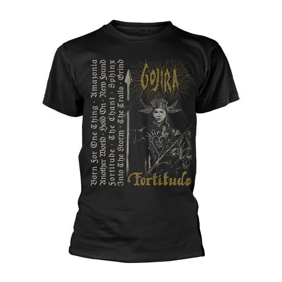 Cover for Gojira · Fortitude Tracklist (Organic) (T-shirt) [size XL] (2024)