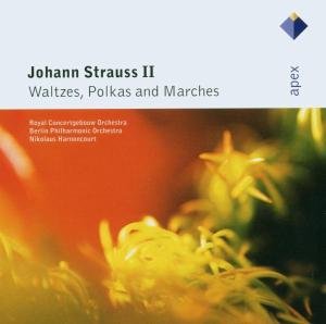 Cover for Harnoncourt Nikolaus · Strauss: Waltzes, Polkas &amp; Mar (CD) (2014)