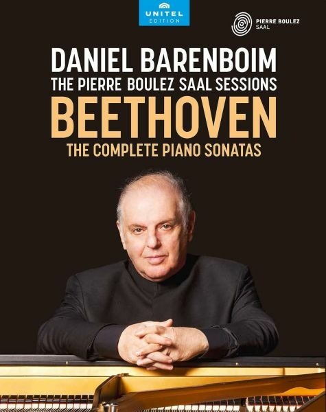 Cover for Beethoven / Barenboim,daniel · Complete Piano Sonatas (Blu-ray) (2022)