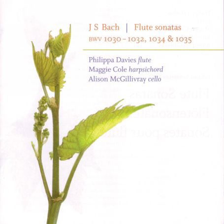 Cover for Frank Peter Zimmermann · Flute Sonatas Bwv1013/1030/1033-35 (CD) (2019)