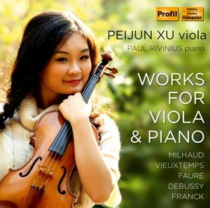 Works for Viola & Pno - Vieuzxtemps / Milhaud / Franck / Xu / Rivinius - Musikk - PROFIL - 0881488140125 - 10. februar 2015