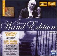 Cover for Brahms / Von Weber / Gieber / Kolner Rounfunk So · Gunter Wand Edition (CD) (2006)